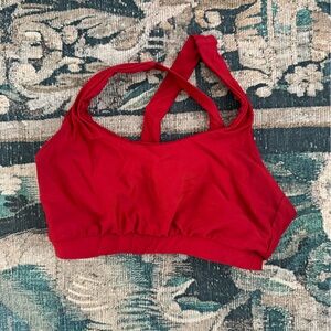Size S Strut This Red Sports Bra